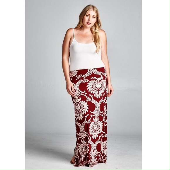 Dresses & Skirts - Maxi Skirt Plus Size